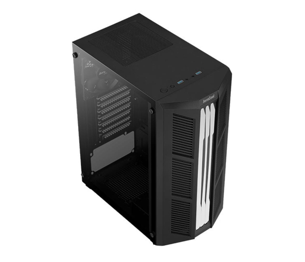 AEROCOOL Prime RGB Mid Tower czarna AEROPGSPRIME-G-BK-V1 - 1192546 - zdjęcie 5